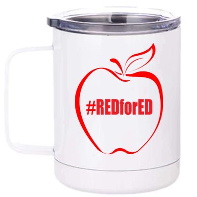 Red For Ed 12 oz Stainless Steel Tumbler Cup