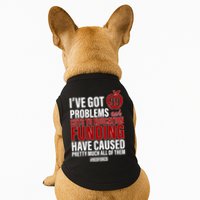 Red For Ed 99 Problems Doggie Tank