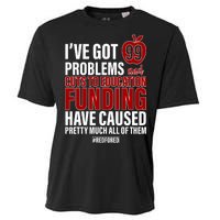 Red For Ed 99 Problems Cooling Performance Crew T-Shirt