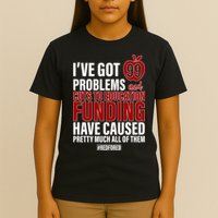 Red For Ed 99 Problems T-Shirt