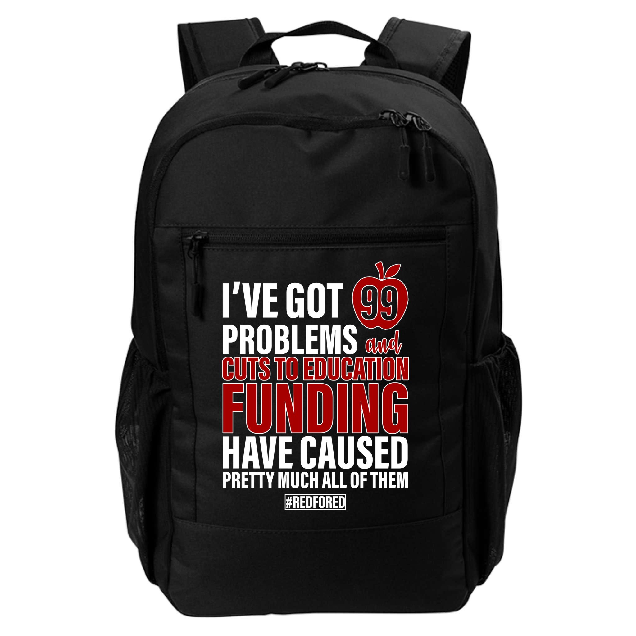 Red For Ed 99 Problems Backpack