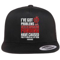 Red For Ed 99 Problems Flat Bill Trucker Hat