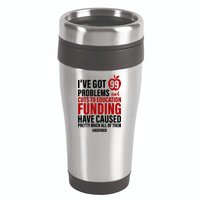 Red For Ed 99 Problems 16oz Travel Tumbler