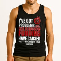 Red For Ed 99 Problems Tank Top