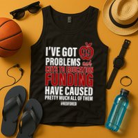 Red For Ed 99 Problems Tank Top