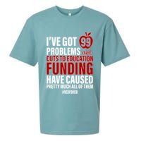 Red For Ed 99 Problems Sueded Cloud Jersey T-Shirt
