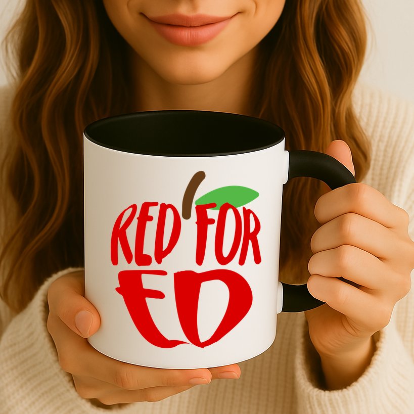 Red For Ed Arizona Teacher Mug