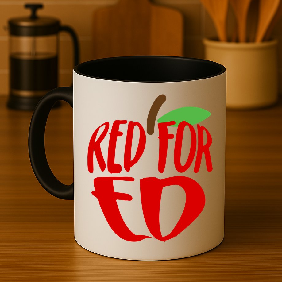 Red For Ed Arizona Teacher Mug
