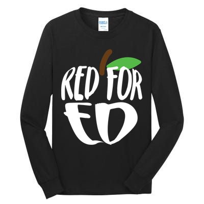 Red For Ed Arizona Teacher Tall Long Sleeve T-Shirt