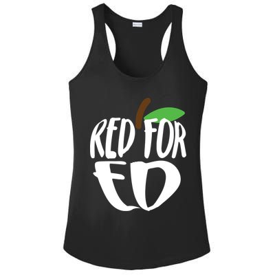 Red For Ed Arizona Teacher Ladies PosiCharge Competitor Racerback Tank