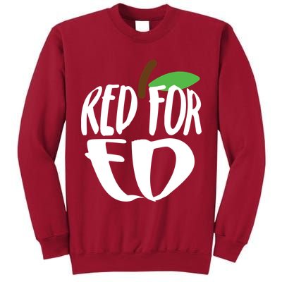 Red For Ed Arizona Teacher Tall Sweatshirt