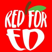 Red For Ed Arizona Teacher Visor