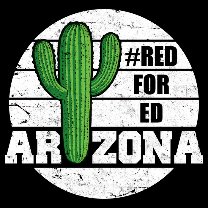 Red for Ed Arizona Vinatge Performance Shirt