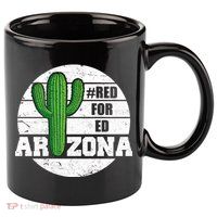 Red for Ed Arizona Vinatge 11oz C Handle Ceramic Mug