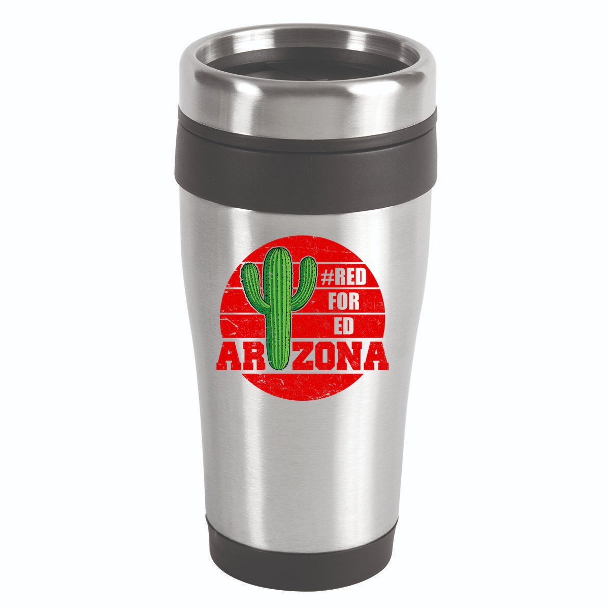 Red for Ed Arizona Vinatge 16oz Travel Tumbler