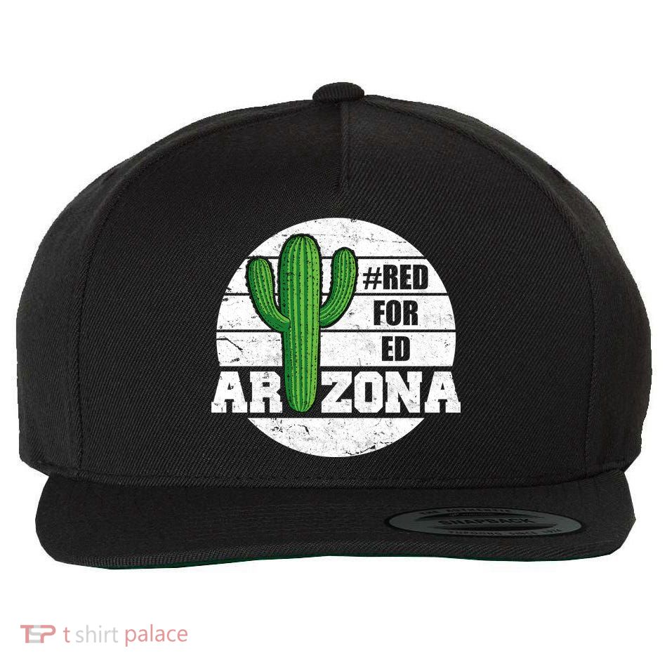 Red for Ed Arizona Vinatge Wool Snapback Cap