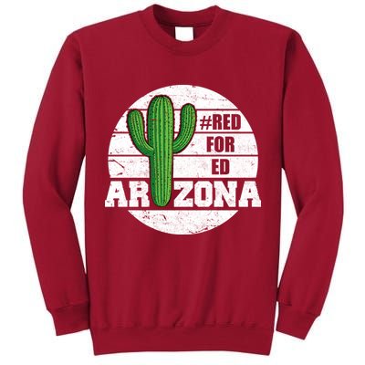 Red for Ed Arizona Vinatge Tall Sweatshirt