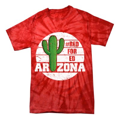 Red for Ed Arizona Vinatge Tie-Dye T-Shirt