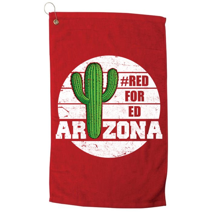 Red for Ed Arizona Vinatge Golf Towel