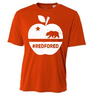 Red For Ed California Apple Cooling Performance Crew T-Shirt