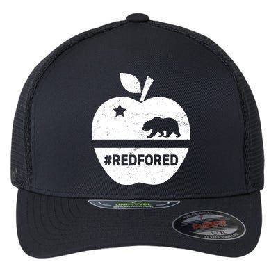 Red For Ed California Apple Flexfit Unipanel Trucker Cap