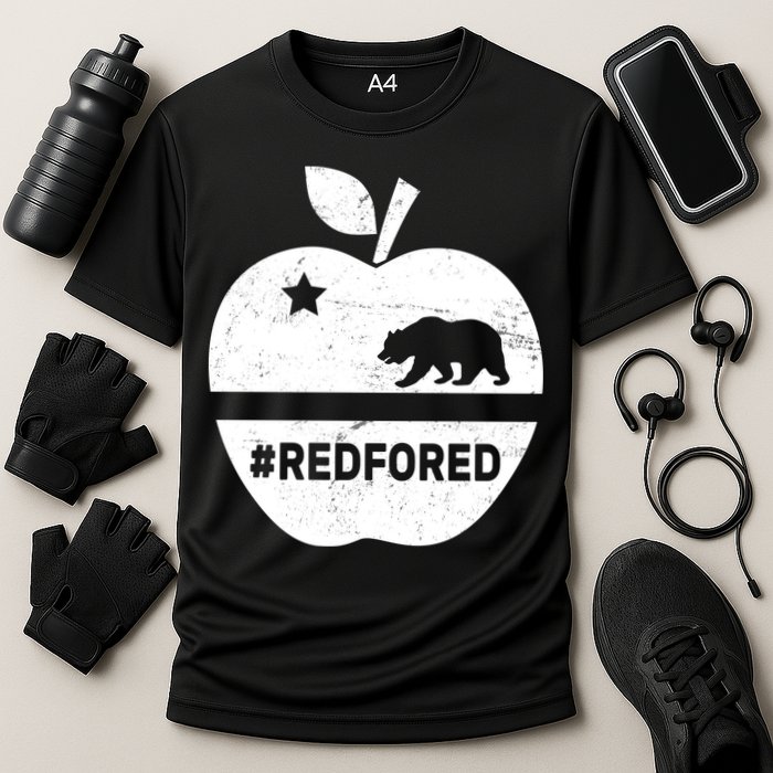 Red For Ed California Apple Performance Shirt