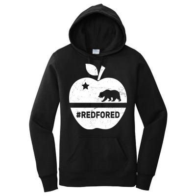 Red For Ed California Apple Women's Pullover Hoodie
