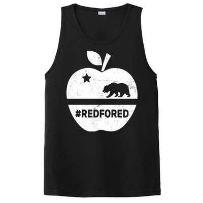 Red For Ed California Apple PosiCharge Competitor Tank