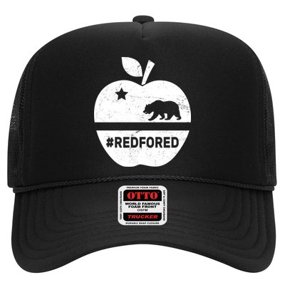 Red For Ed California Apple Trucker Hat