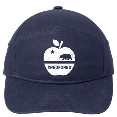 Red For Ed California Apple 7-Panel Snapback Hat