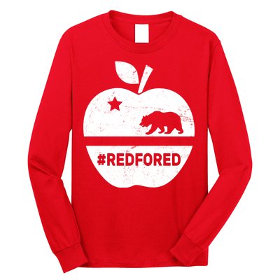 Red For Ed California Apple Long Sleeve Shirt