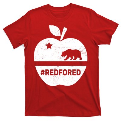 Red For Ed California Apple T-Shirt