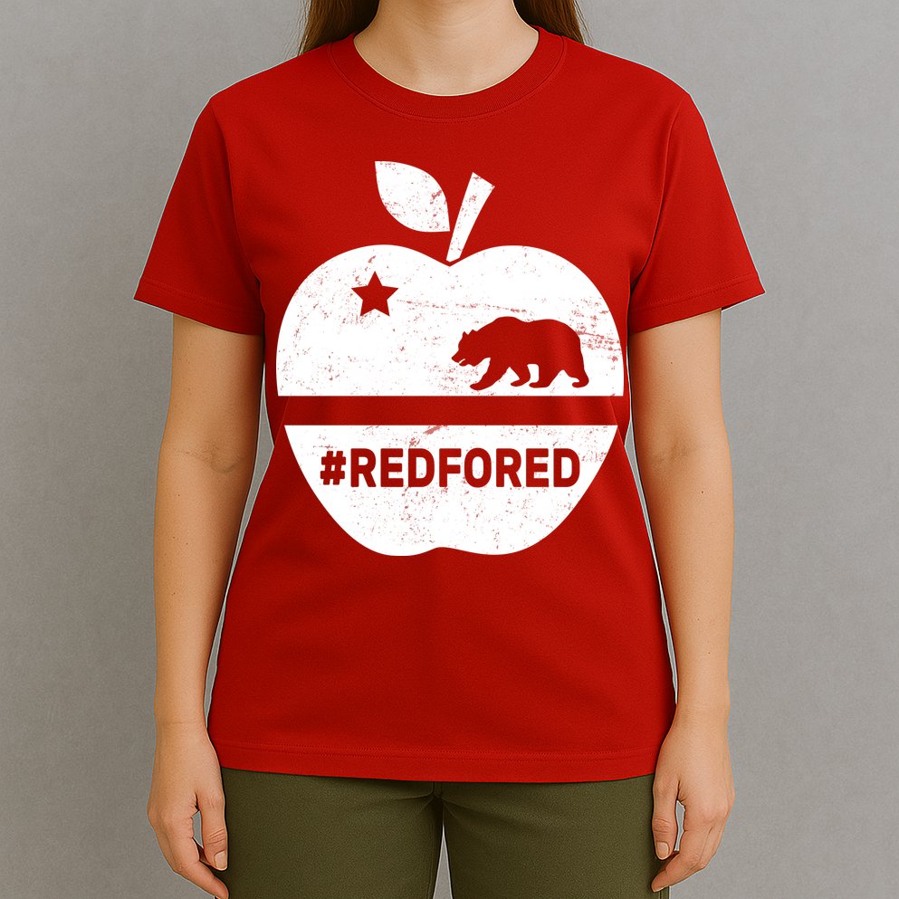 Red For Ed California Apple T-Shirt