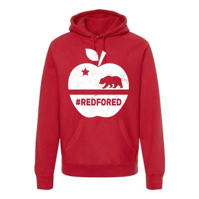 Red For Ed California Apple Premium Hoodie