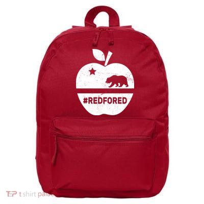 Red For Ed California Apple 16 in Basic Backpack