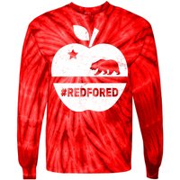 Red For Ed California Apple Tie-Dye Long Sleeve Shirt