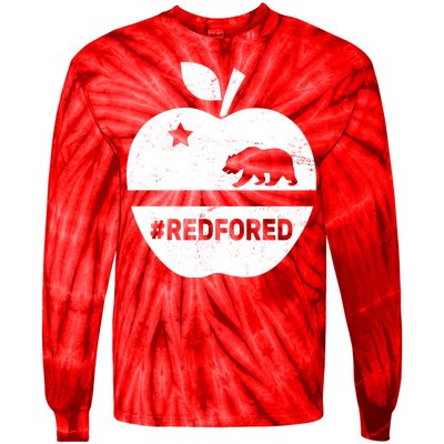 Red For Ed California Apple Tie-Dye Long Sleeve Shirt