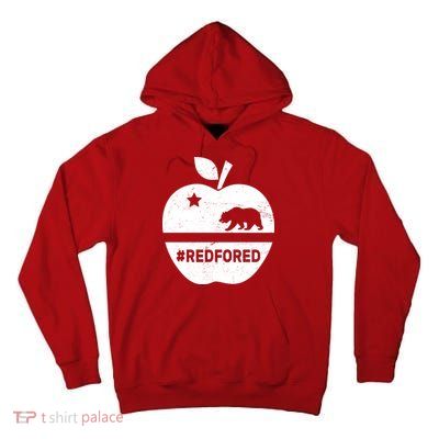 Red For Ed California Apple Tall Hoodie