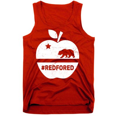 Red For Ed California Apple Tank Top