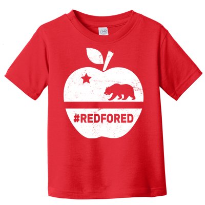 Red For Ed California Apple Toddler T-Shirt