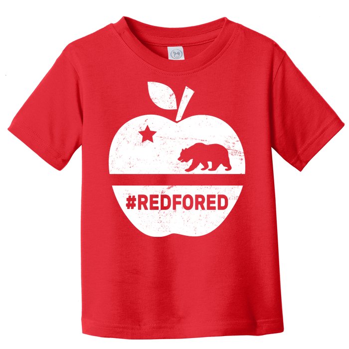 Red For Ed California Apple Toddler T-Shirt