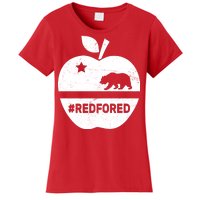 Red For Ed California Apple Women's T-Shirt