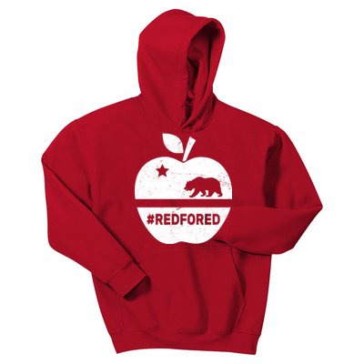 Red For Ed California Apple Kids Hoodie