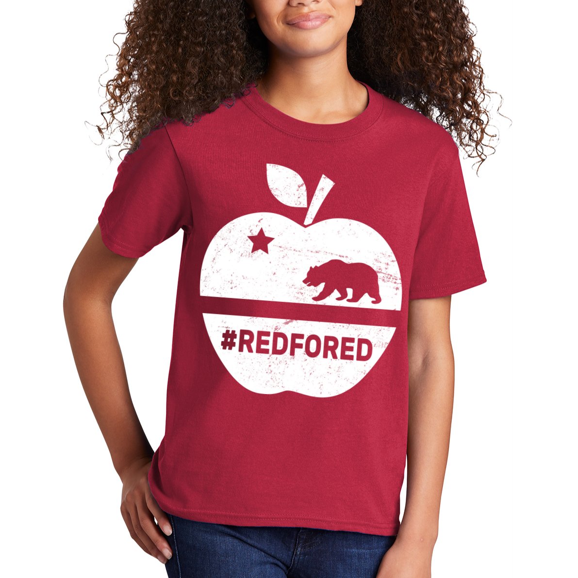 Red For Ed California Apple Kids T-Shirt
