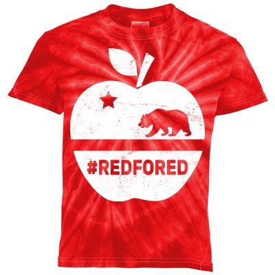 Red For Ed California Apple Kids Tie-Dye T-Shirt