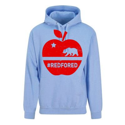 Red For Ed California Apple Unisex Surf Hoodie