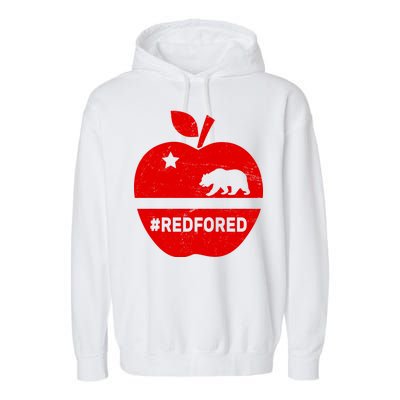 Red For Ed California Apple Garment-Dyed Fleece Hoodie