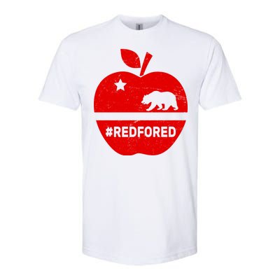 Red For Ed California Apple Softstyle CVC T-Shirt