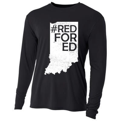 Red For Ed Indiana Cooling Performance Long Sleeve Crew