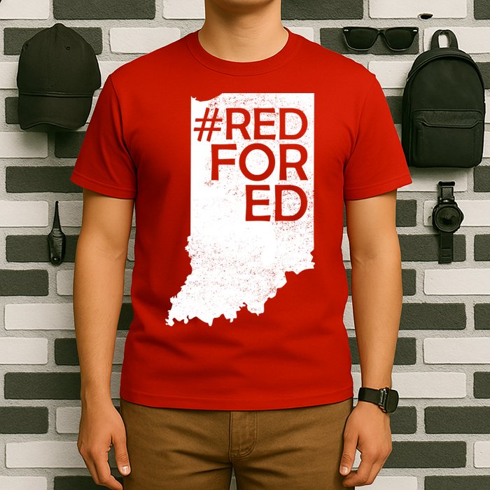 Red For Ed Indiana T-Shirt